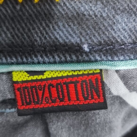 Candy Jeans classic trend men's size 31 grey factory distressed ankle crop slim - Picture 7 of 15